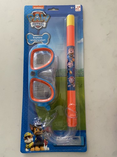 Paw patrol swimming - paw, mask