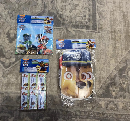 Paw patrol favor loot bags - patrol,