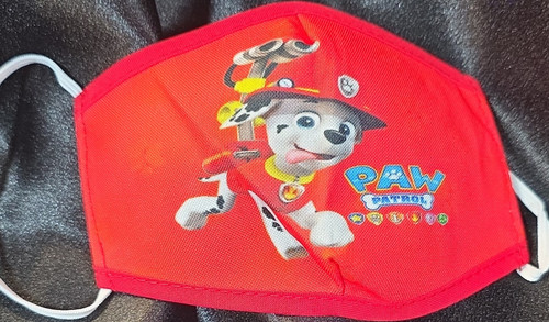 Paw patrol red face mask - face,