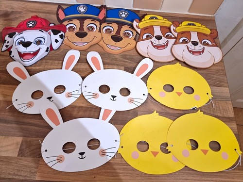 Children paper party mask - party,