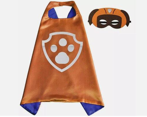 Paw patrol zuma cape - patrol, mask