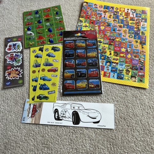 Boys disney sticker sheets - boys,