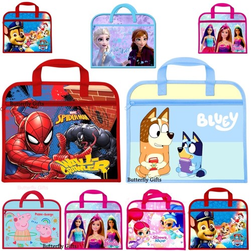 Kids character book - book, bag